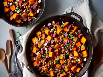 Sweet Potato-Beet Hash
