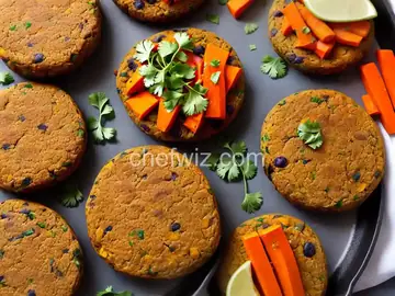 Sweet Potato Black Bean Burgers