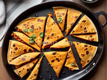 Sweet Potato-Black Bean Quesadillas