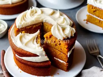 Sweet Potato Cake With Salted Cream Cheese Frosting
