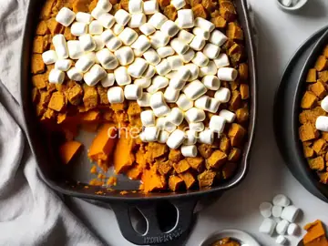 Sweet Potato Casserole With Marshmallows Recipe