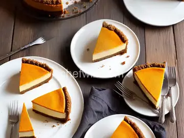 Sweet Potato Cheesecake with Gingersnap Crust