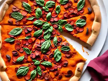 Sweet Potato Crust Pizza