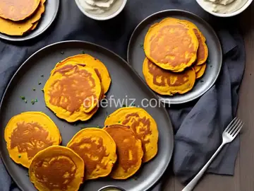 Sweet Potato Pancakes Made With Leftover Mashed Sweet Potatoes Recipe