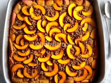 Sweet Potato Peach Bake