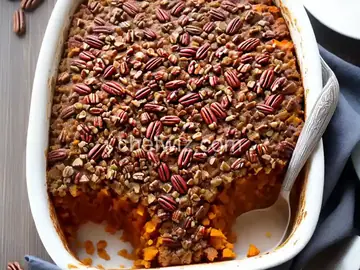 Sweet Potato-Pecan Casserole
