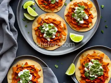 Sweet Potato Tostadas