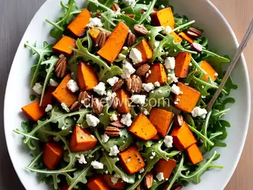 Sweet Potato and Arugula Salad