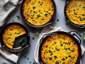 Sweet Potato and Kale Spanish Frittata