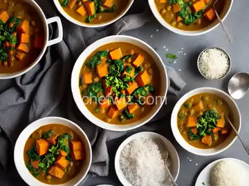 Sweet Potato and Spinach Curry Recipe