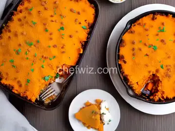 Sweet Potato and Turkey Shepherd's Pie