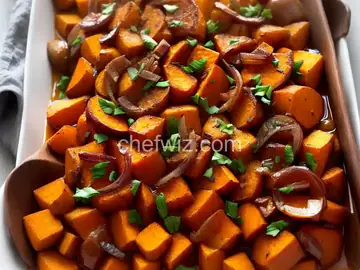 Sweet Potatoes with Caramelized Onions