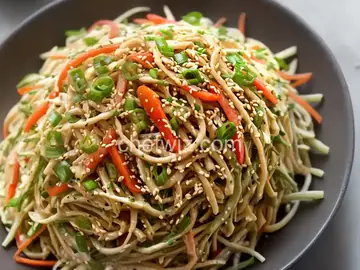 Sweet Sesame Slaw