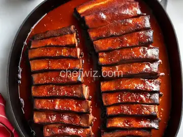 Sweet Smoked Pork Ribs