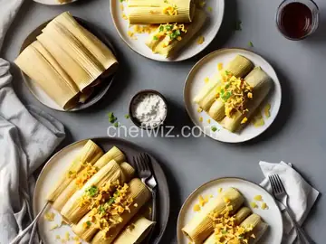 Sweet Tamales with Pineapple and Coconut