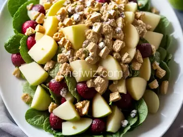 Sweet Tart Waldorf Apple Salad