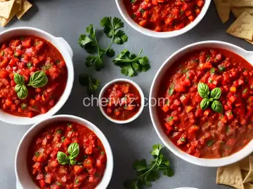Sweet and Mild Cooked Tomato Salsa
