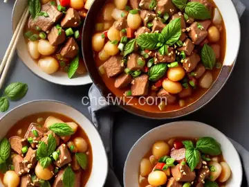 Sweet and Sour Lychee Pork