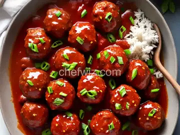 Sweet and Sour Meatballs III