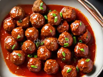 Sweet and Sour Meatballs in Oven