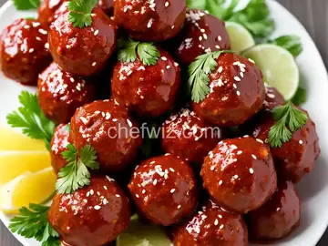 Sweet and Spicy Cocktail Meatballs