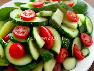 Sweet and Spicy Cucumber Salad