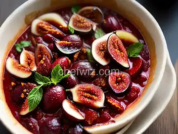 Sweet and Spicy Fig Compote