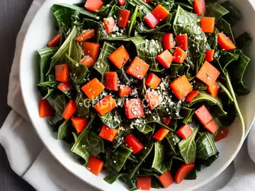 Sweet and Tangy Collard Greens