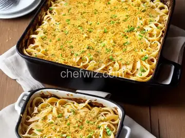 Swiss Cheese Noodle Bake