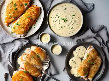 Swiss Cheese Sauce for Chicken Cordon Bleu