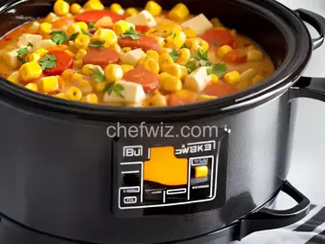 Swiss Corn Slow Cooker Casserole