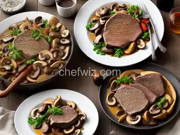 Swiss-Style Veal and Mushrooms