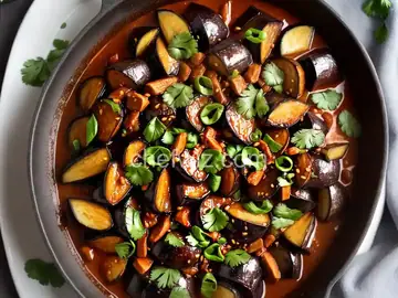 Szechuan Spicy Eggplant