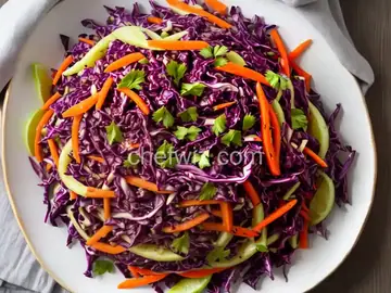 Szybka Surowka z Czerwonej Kapusty (Polish Red Cabbage Slaw)