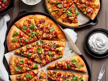 TGI Friday's Bbq Chicken Flatbread