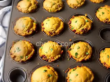 Taco-Meatloaf Muffins