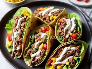 Taco Turkey Wraps