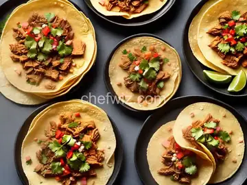 Tacos de Chicharon ~ Pig Skin Tacos
