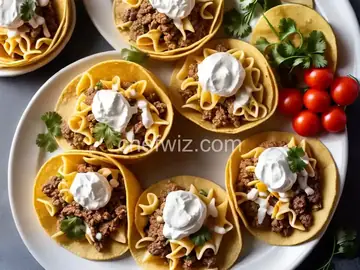 Tacos in Pasta Shells