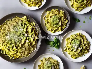 Tagliatelle with Fresh Corn Pesto