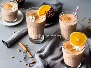 Tahini Date Shake & Tel Aviv