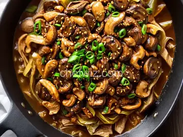 Taiwanese Braised Cabbage With Dried Shrimp, Chiles, and Shiitake Mushrooms Recipe