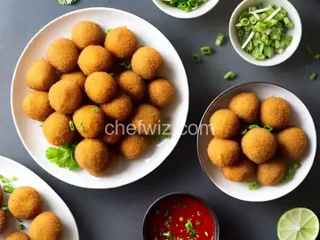 Taiwanese Deep-Fried Squid Balls Recipe