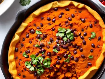 Tamal de Cazuela (Mexican Tamale Pie) With Black Bean Filling Recipe