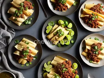 Tamales With Green Chili and Pork Recipe