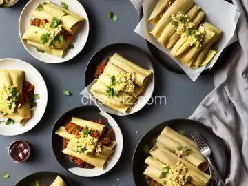 Tamales With Rajas and Oaxacan Cheese Recipe