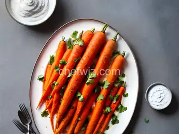 “Tandoori” Carrots with Vadouvan Spice and Yogurt