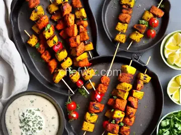 Tandoori-Inspired Oven Chicken Skewers