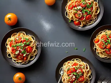 Tangy Balsamic Pasta With Sungold Tomatoes