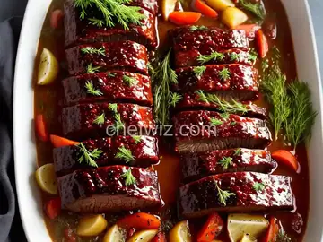 Tangy Brisket With Fennel and Herbs